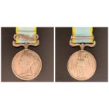 VICTORIAN CRIMEA MEDAL with bar for Sebastopol, named to T. McDermot. 88th Regiment (Connaught