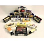 SELECTION OF BOXED DIE CAST VEHICLES all vintage commercial vehicles, with examples from Corgi,