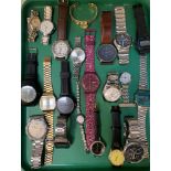 SELECTION OF LADIES AND GENETLEMEN'S WRISTWATCHES including Ellesse, Jasper Conran, Tissot,