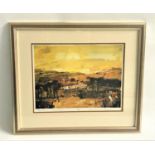 HAMISH MACDONALD DA PAI (SCOTTISH 1935 - 2008) 'Perthshire Landscape', limited edition print,