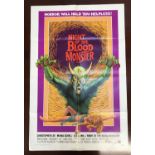 SEVENTEEN 1970s US ONE SHEET MOVIE POSTERS comprising 'Night of the Blood Monster' (1972),