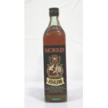 MORRIS RHUM CIRCA 1960s A well presented bottle of Morris Rhum which we believe to be from the