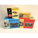 SELECTION OF VANGUARD DIE CAST VEHICLES including a Vauxhall PA Cresta, two Mackeson Service Vans,