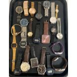 SELECTION OF LADIES AND GENTLEMEN'S WRISTWATCHES including Fossil, John Rocha, Casio, Lorus and