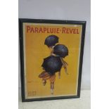 AFTER LEONETTO CAPPIELLO PARAPLUIE-REVEL A Framed Poster 128cm x 95cm