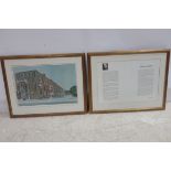 ERIC PATTEN A SET OF TWELVE COLOUR PRINTS GEORGIAN DUBLIN Limited edition Signed in the margin 45cm