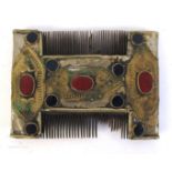 Medieval double comb, possibly Viking,