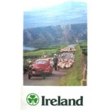 1980s Irish travel posters. A collection of five posters promoting Ireland as a tourism destination.
