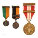 Frank Thornton, IRA Intelligence Officer his 1916 Rising miniature pair.