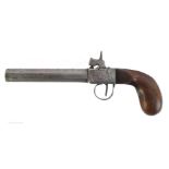 Early 19th century French percussion pistol.