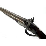 A Westley-Richards, 15-bore, muzzel loading, percussion, double-barelled sporting gun, serial no.