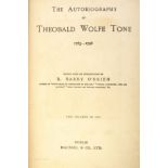 O'Brien, R Barry [ed.]. The Autobiography of Theobald Wolfe Tone.