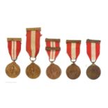 1939-1946 Emergency National Sevice Medals.