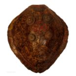A 19th century Rajasthani turtle-shell dhal or shield,