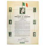 1916-1966 Poblacht na hÉireann, 50th Anniversary commemorative poster.