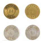 1940 Curragh Prisoner of War Camp Tokens.