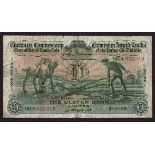 Banknotes, Currency Commission Consolidated Banknote, 'Ploughman', The Ulster Bank, One Pound,