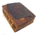 18th Century Ethopian Coptic-Christian handwritten Bible or prayer book, manuscript, c.