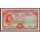 Banknotes, Central Bank of Ireland, 'Lady Lavery', ten shillings, 1951-1968, collection of 24.