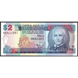 Banknotes, Barbados, Bermuda and Belize, 1973-2007, Bermuda: 1997 Two Dollars, 1989 Five Dollars,