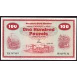 Banknotes, Northern Ireland, Northern Bank Limited, One Hundred Pounds banknote, 1 January, 1980,