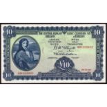Banknotes, Central Bank of Ireland, 'Lady Lavery', Ten Pounds, collection of five, 22-11-60,