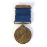 1900 Dublin Metropolitan Police, Visit of Queen Victoria to Ireland medal, awarded to P.C. J.