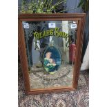 A PEAR'S SOAP ADVERTISING MIRROR inscribed A Speciality for Infants 54cm x 36cm