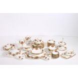 A NINETY FOUR PIECE ROYAL ALBERT OLD COUNTRY ROSE PATTERN DINNER AND TEA SERVICE comprising twelve