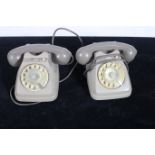 TWO VINTAGE BAKELITE TELEPHONES