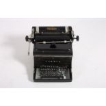 A TRIUMPH VINTAGE TYPEWRITER 26cm (w) x 39cm (d)