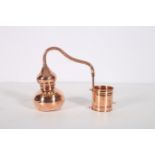 A COPPER STILL 29cm (h)