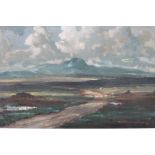 THOMAS GREANEY IRISH SCHOOL MOUNTAIN LANDSCAPE Oil on canvas Signed lower right 51cm x 60cm