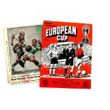 Football Programmes. European Cup Finals.