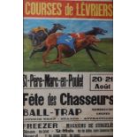 Greyhound Racing, France, "Courses de Levriers",