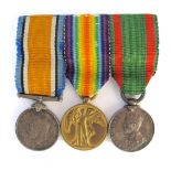 Great War miniature group to a Royal Irish Constabulary veteran, comprising British War Medal,