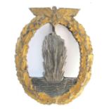 1939-45 German Kriegsmarine Minesweepers Badge.