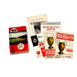 Football Programmes. Manchester United. 1967/68 Home match programmes.