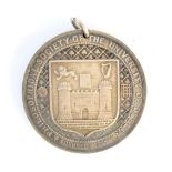 1881 Trinity College Dublin silver award medal to Charles Hubert Oldham,
