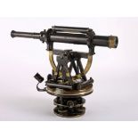 Scientific instrument. Mid-19th century, Irish, blued-steel and brass theodolite, by Yeates, Dublin