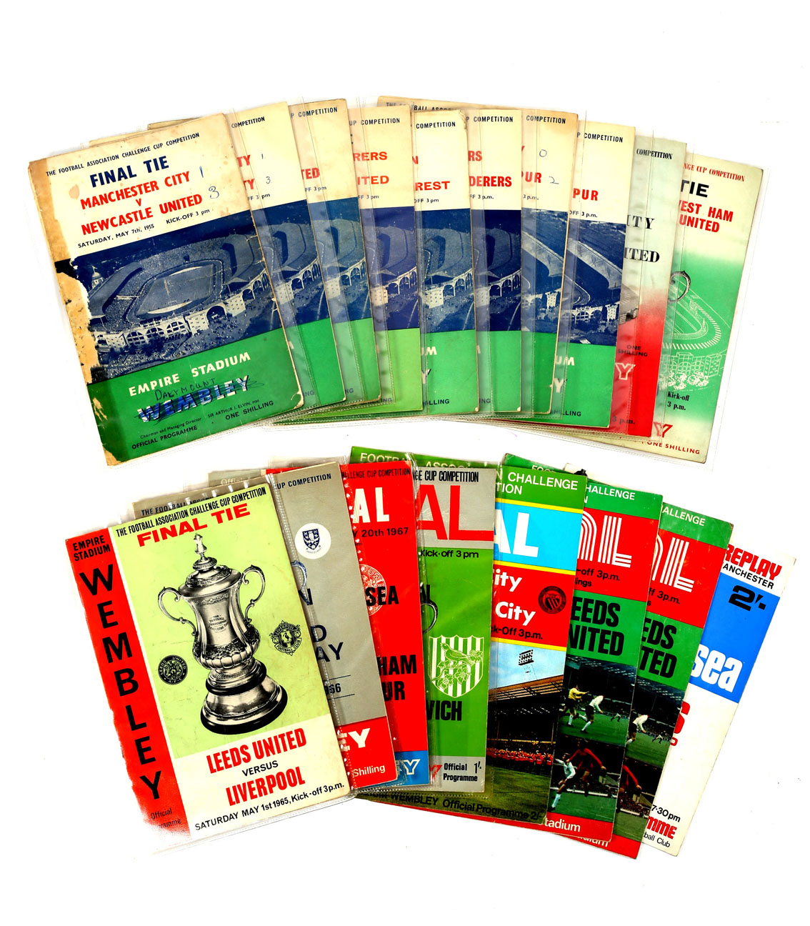 Football Programmes. FA Cup Finals.