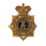 Victorian Leinster Regiment helmet plate