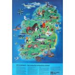 1960s Irish travel poster,