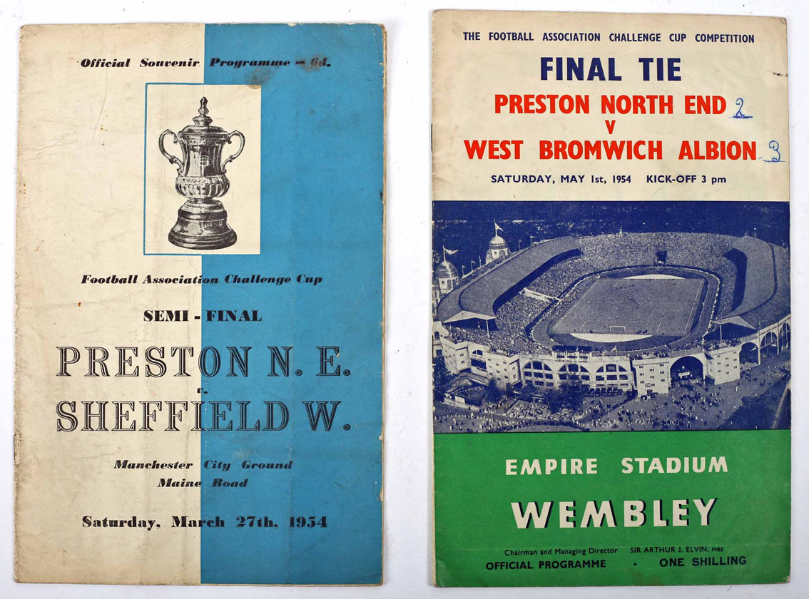 Football Programmes. FA Cup Semi-Final.