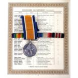 Great War, British War Medal to Guinness employee, John Domican, 2nd Life Guards. 1133. Corpl. J.