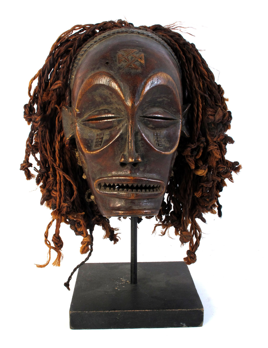 Tribal mask, Jokwe, Central Congo. - Image 2 of 2