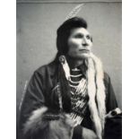Major Lee Moorhouse (1850 - 1926) American Chief Umapine, Chief of the Cayuse Indians.
