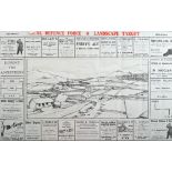 1939-1945 Emergency, Leix-Offaly Local Defence Force Landscape Target.