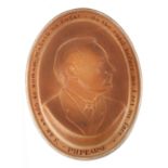 Padraig Pearse commemorative plaque by Arklow Pottery.