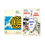 Football Programmes. European Cup Finals.